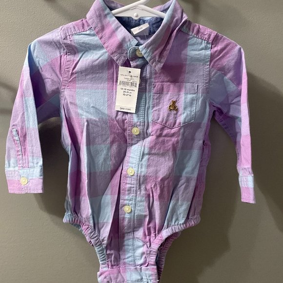 GAP Other - Gap button up bodysuit NWT